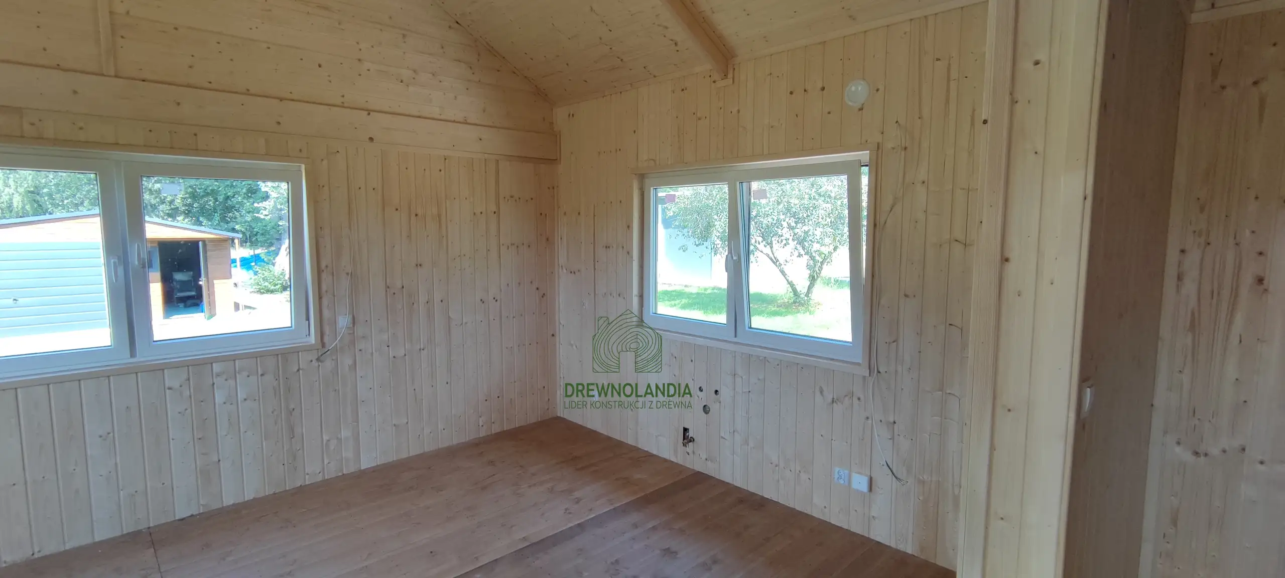 Drewniany domek rekreacyjny całoroczny CRK5 - 54 m²