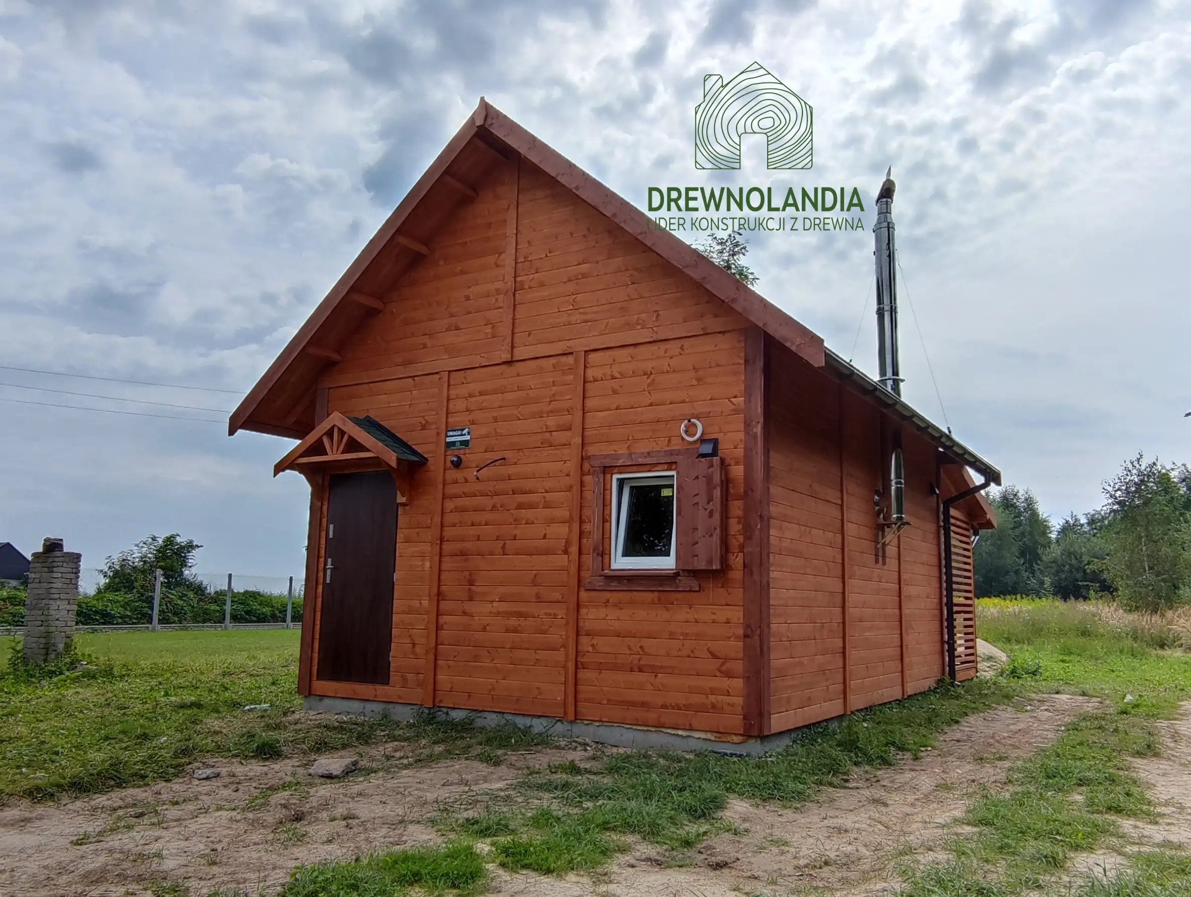 Całoroczny domek drewniany CRA2 – komfort i funkcjonalność na 30 m²