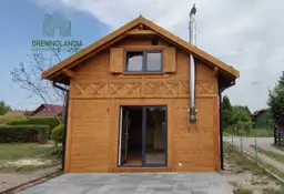 Rekreacyjny domek CRP2 – z drewna, całoroczny, o powierzchni 35 m²