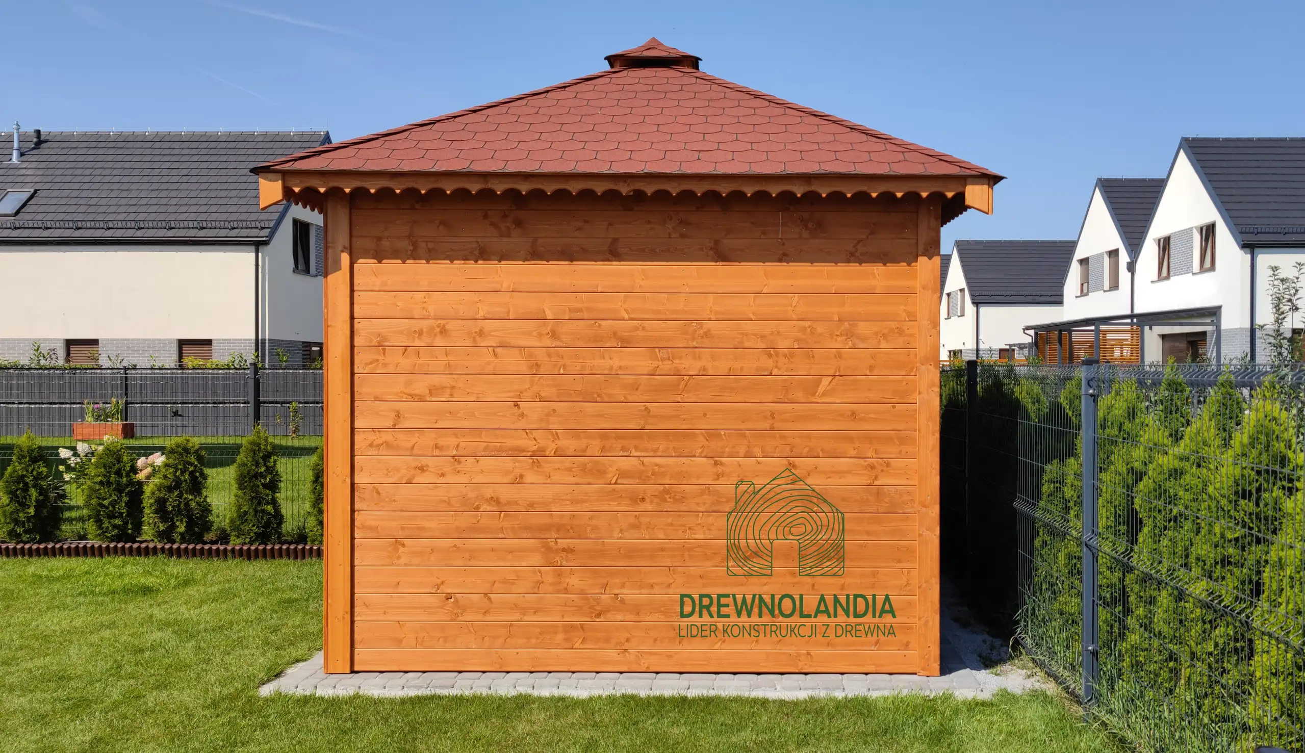 Domek gospodarczy z drewna Filip - 3x3m 