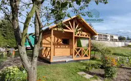 Letniskowy domek drewniany Jędrzej, 15 m², wymiary 5x3 m