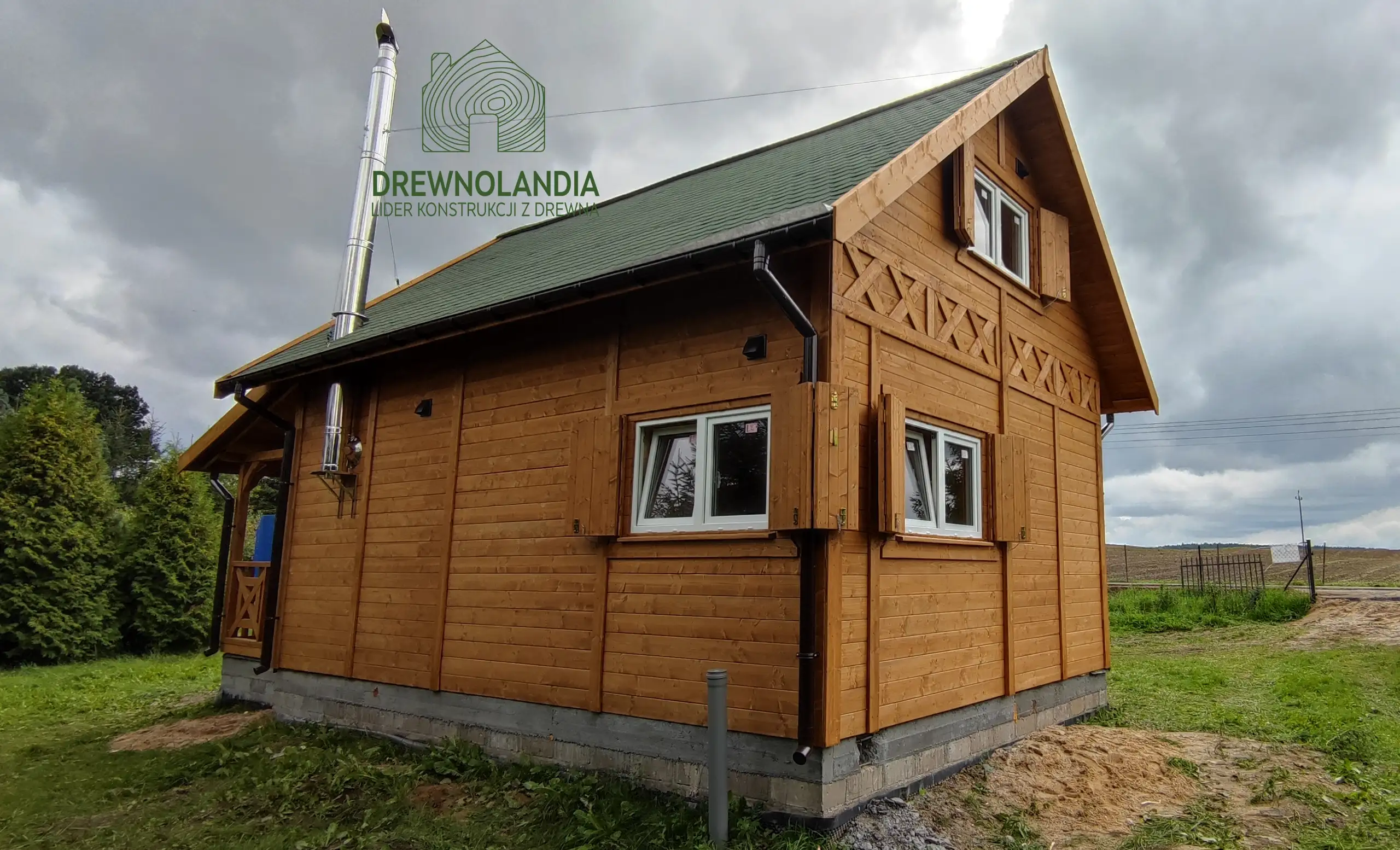 Domek rekreacyjny całoroczny CRP2 - 35 m²