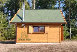 Domek drewniany na działkę Wiktor II, 25m², z antresolą