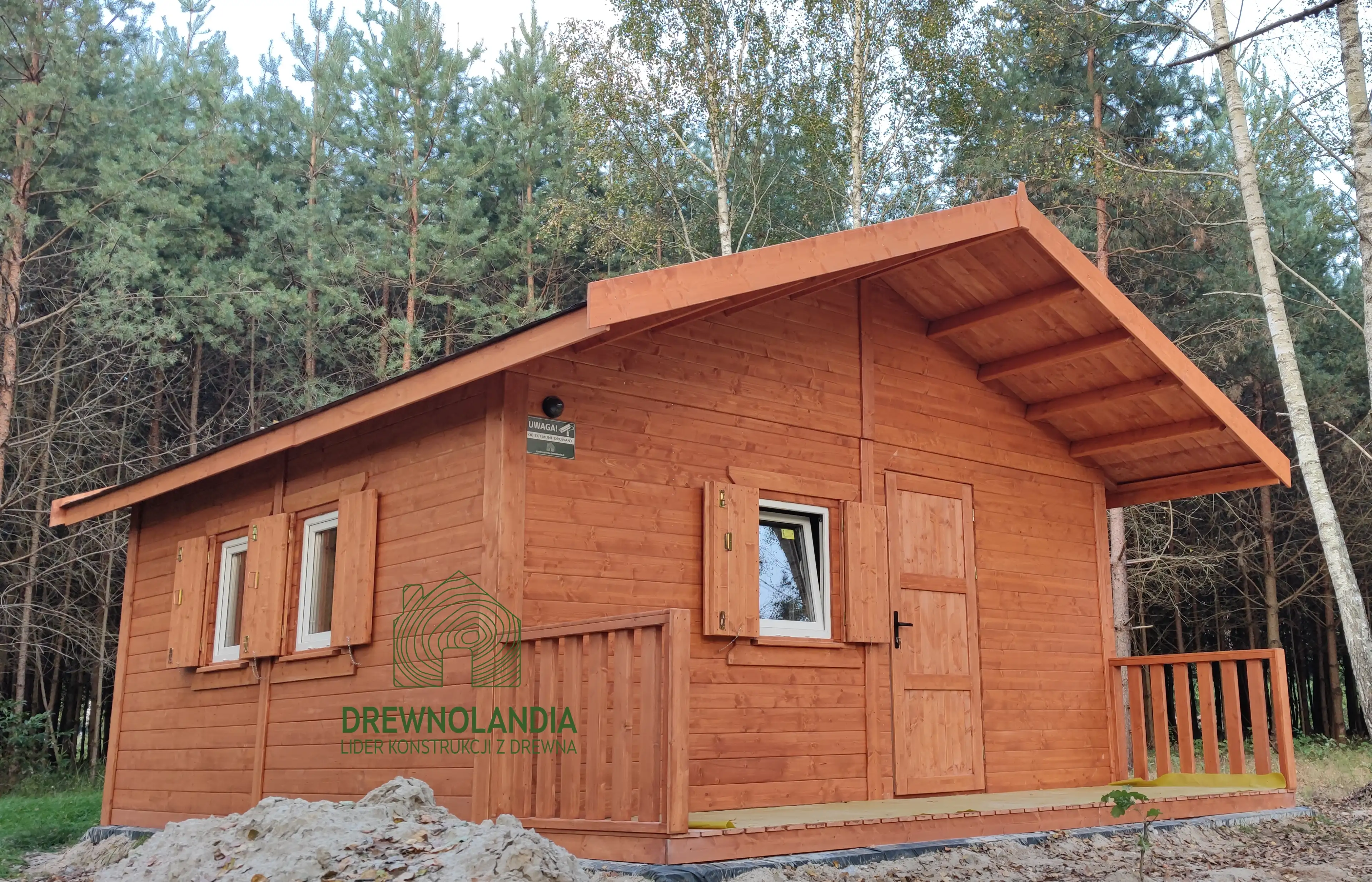 Drewnolandia - domek SM-1 do samodzielnego montażu