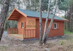 Domek SM-1 do samodzielnego montażu - widok elewacji