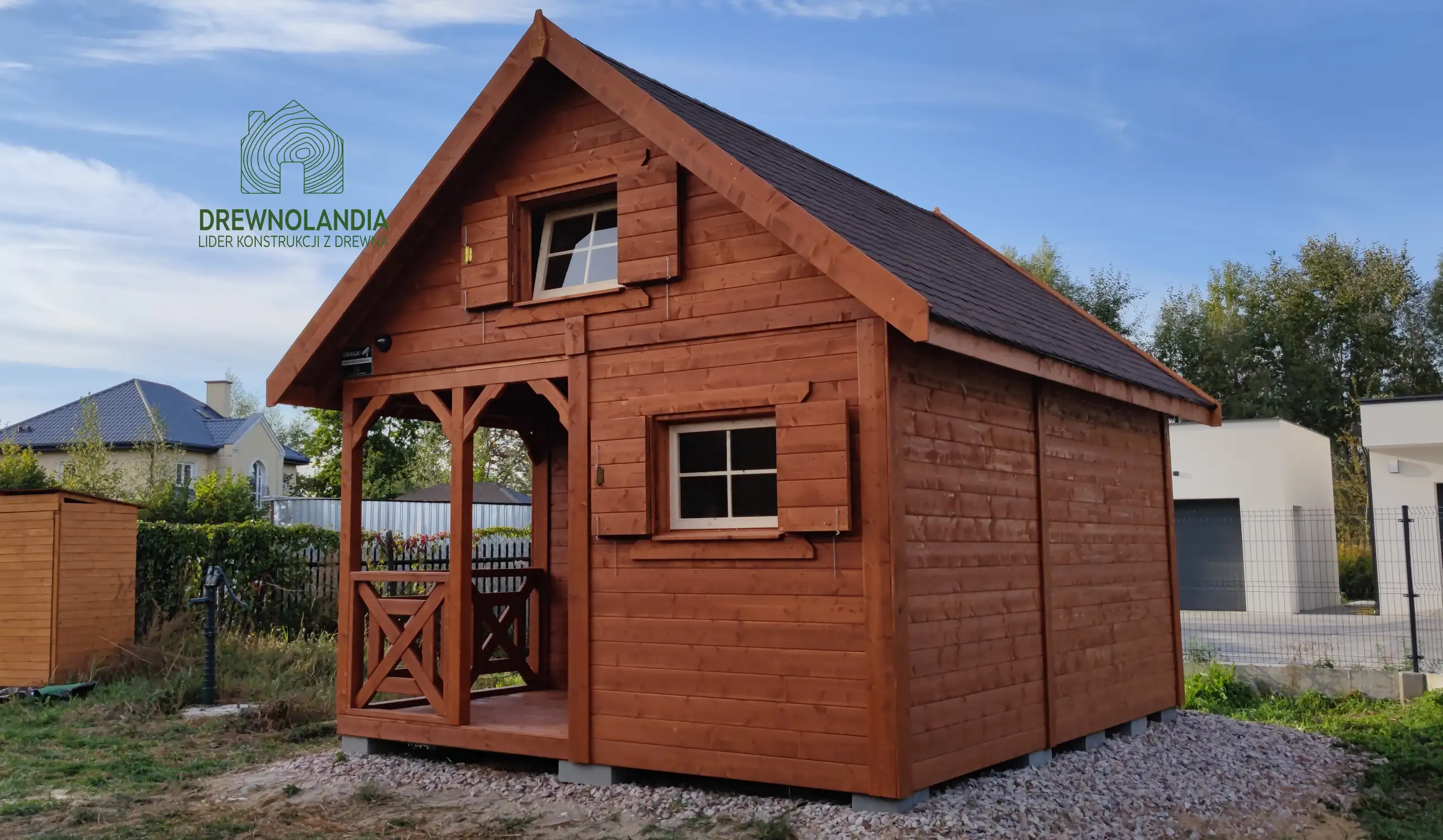 Domek na dzialke Wiktor I - 5x4m 