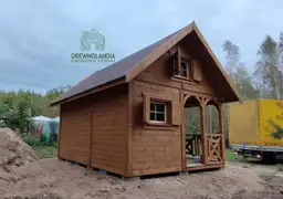 Drewnolandia - domek letniskowy Wiktor I, powierzchnia 20 m²