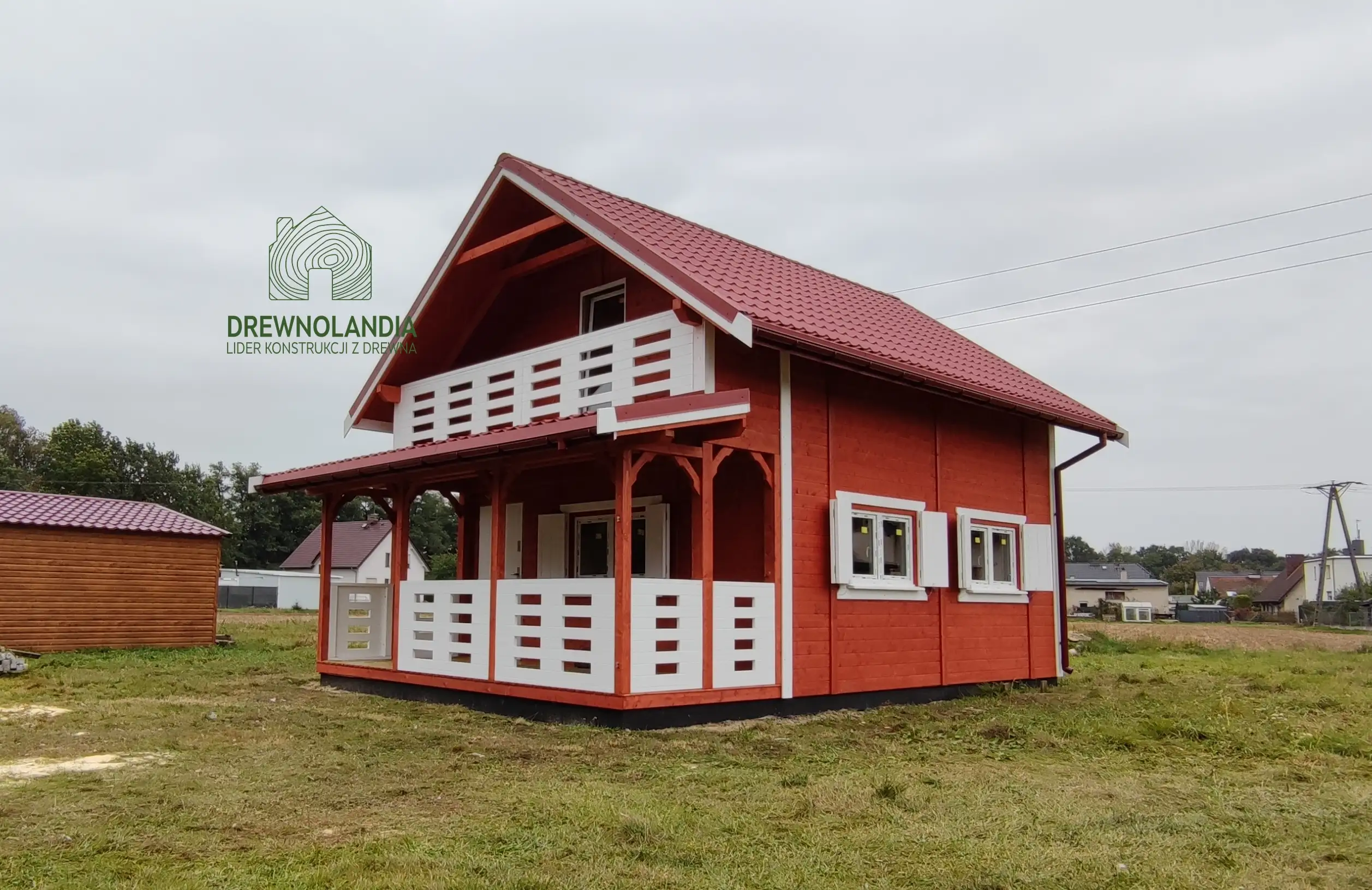 Domek Dawid 6m x 5,5m + taras 5m x 3,2m