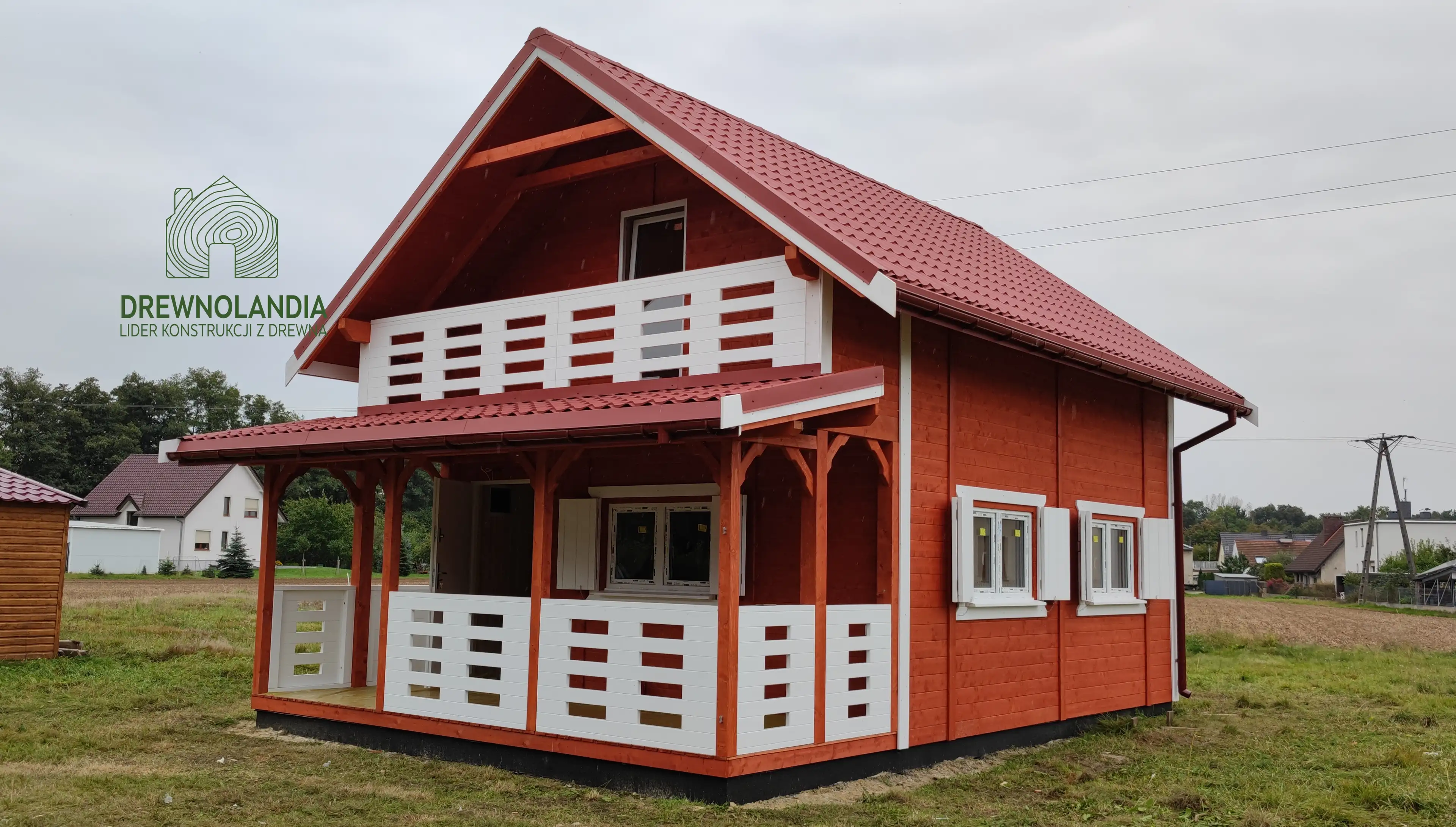 Domek Dawid 6m x 5,5m + taras 5m x 3,2m