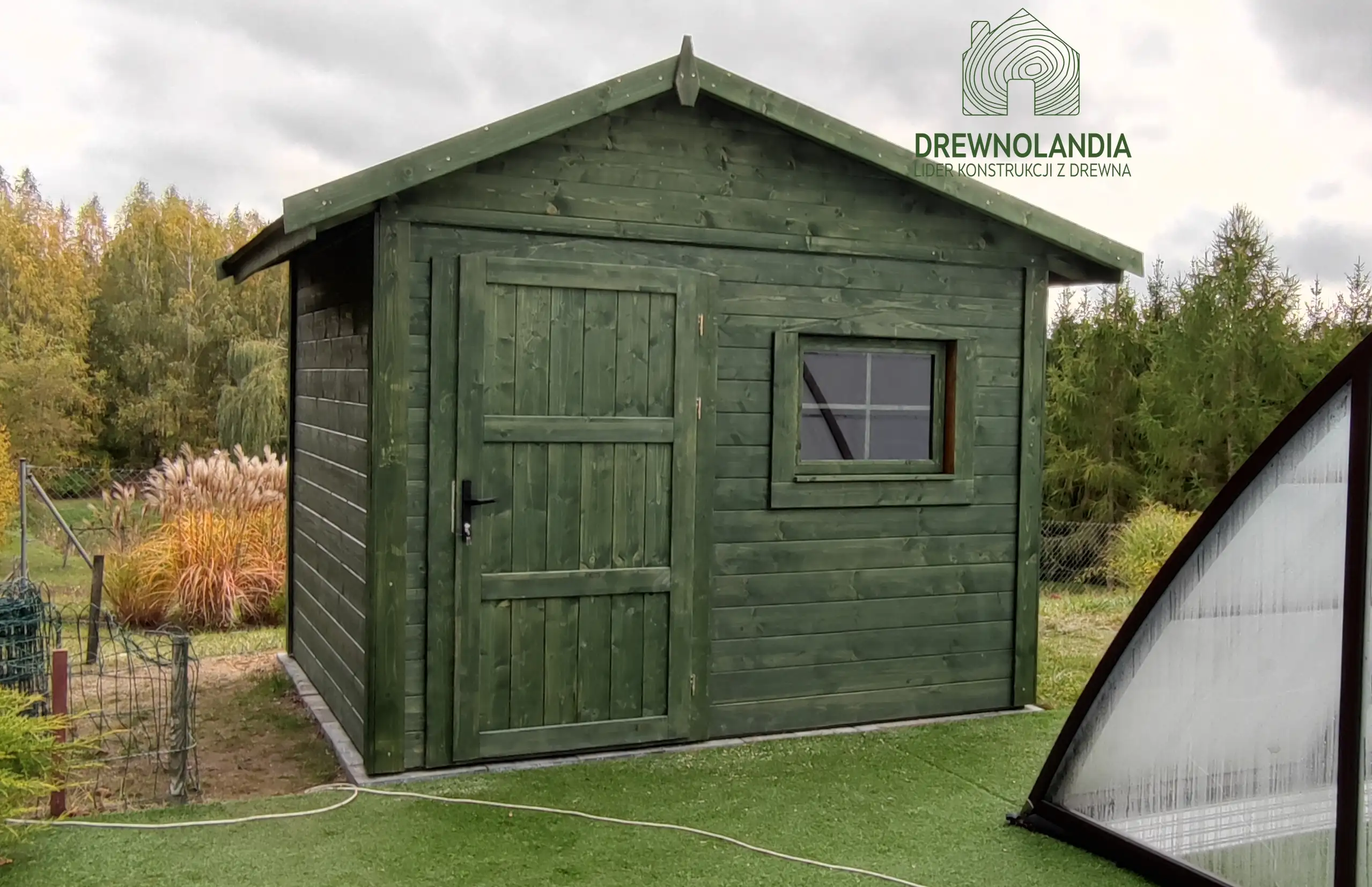 Drewniany Domek narzędziowy Filemon - 2,5x2,5m  