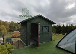 Filemon, drewniany domek narzędziowy 6m², praktyczne rozwiązanie dla Twojego ogrodu
