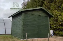 Drewniany domek narzędziowy Filemon, 6m², funkcjonalny i solidny
