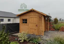 Domek gospodarczy z drewna Bonifacy - 3x2,5m  - zdjęcie 11