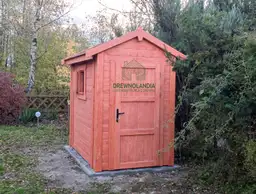 Domek narzędziowy "Kamil", drewniany
