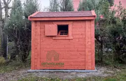 Domek narzędziowy z drewna "Kamil", schowek