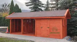 Wiata Wiktoria - 6x2m, drewutnia  - zdjęcie 16