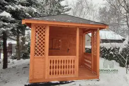 Altanka letniskowa Jędrzej - domek drewniany 15 m²