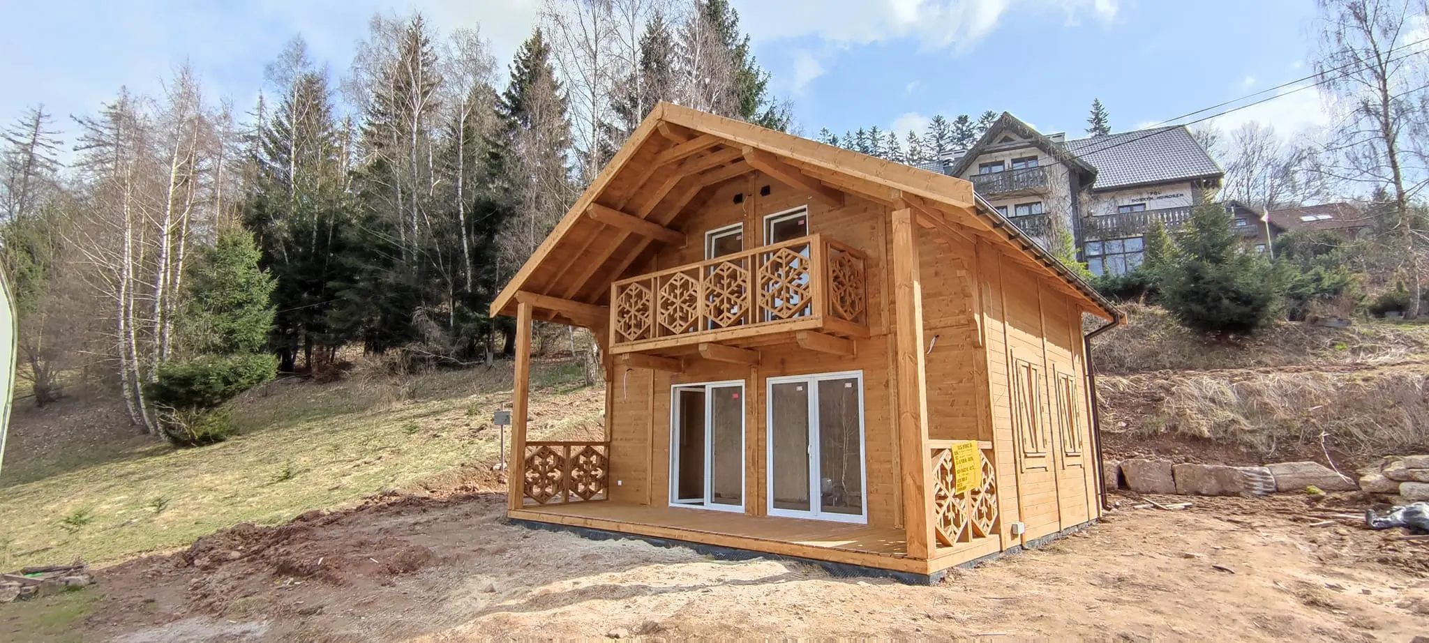 Domek rekreacyjny całoroczny CRP12 - 35m2