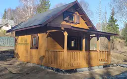 Domek Ogrodowy z tarasem Marcel II - 5x5m  - zdjęcie 35