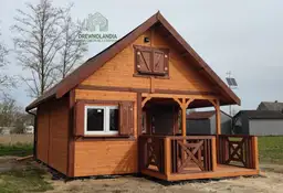 Wiktor III - drewniany domek letniskowy 30m²