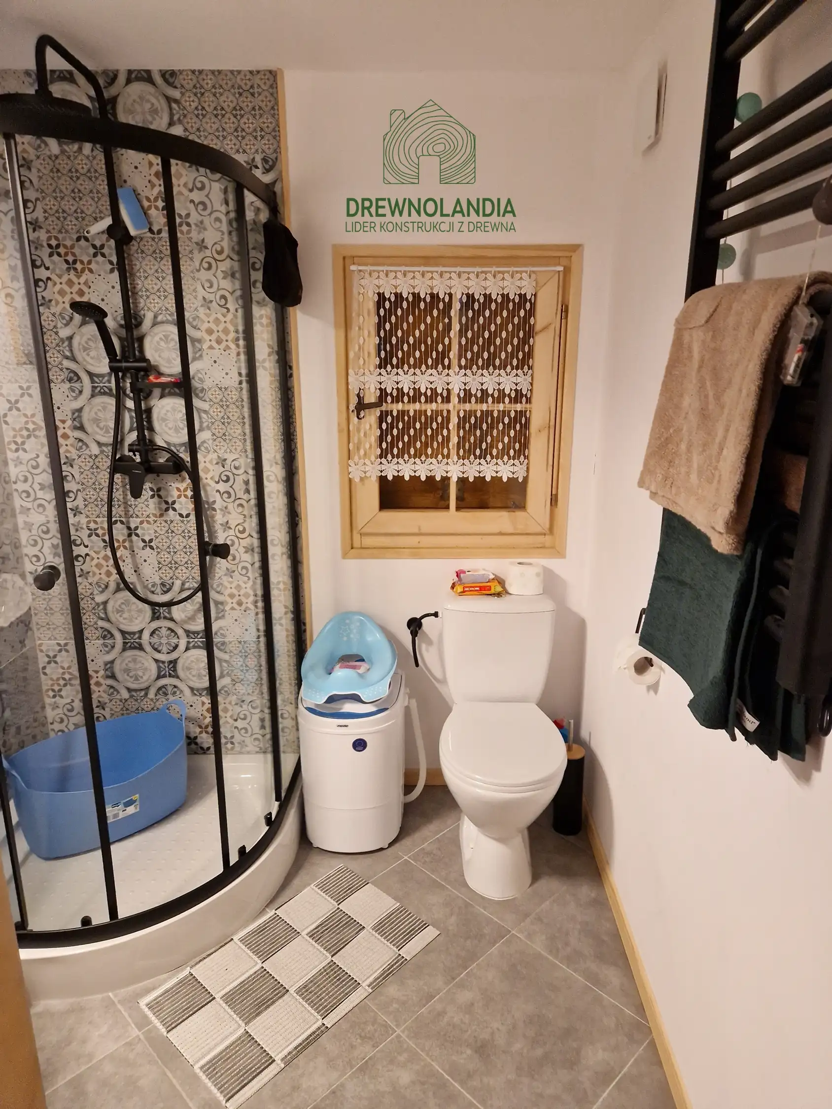 Letniskowy domek z drewna Mikołaj II, 25m², wykończenie na działkę