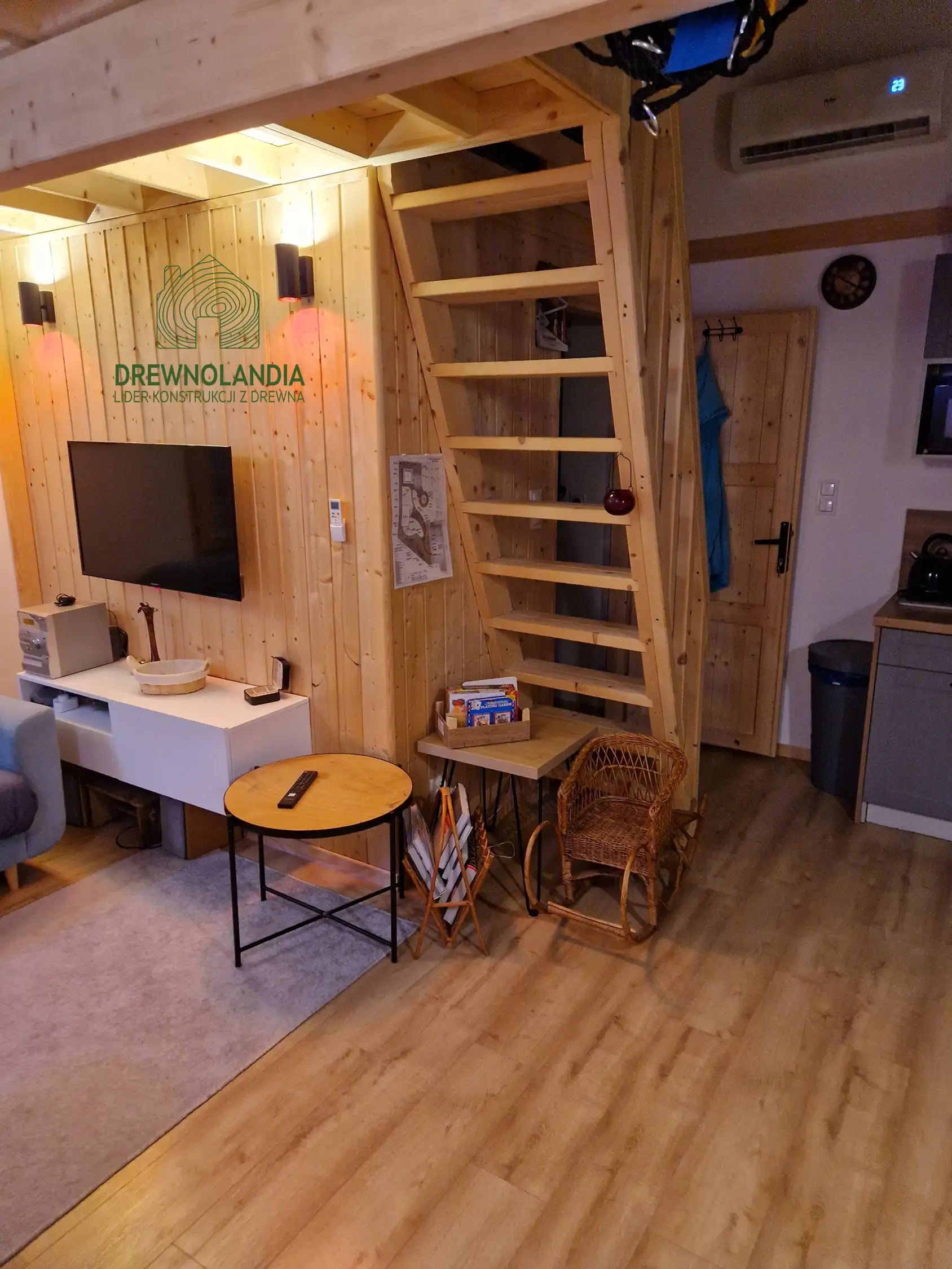 Domek Ogrodowy z drewna Mikołaj II - 5x5m