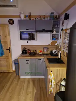 Drewniany domek letniskowy 25m² Mikołaj II, wykończenie, nowoczesny styl