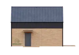 Dom całoroczny CRK9 – idealny dla miłośników nowoczesnego designu