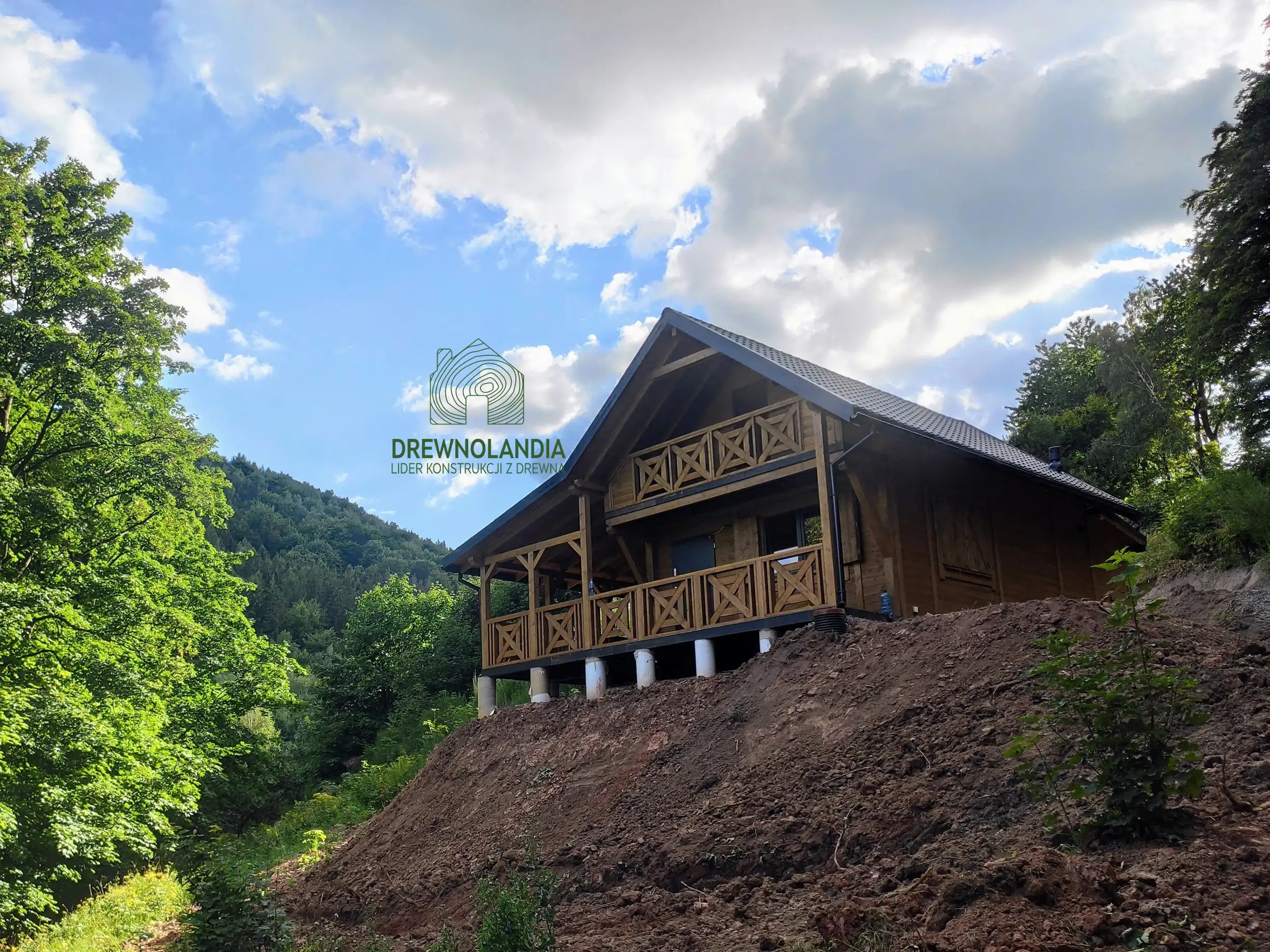 Domek CRP6 PLUS - całoroczny i mieszkalny, przestronny design