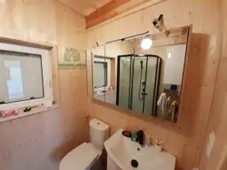 Domek CRP3 PLUS 33m² - całoroczny, mieszkalny z poddaszem i antresolą - Drewnolandia