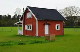 Całoroczny domek CRP3 PLUS z poddaszem - drewniany dom mieszkalny 33m²