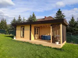 Prywatna sauna drewniana – idealne rozwiązanie do ogrodu