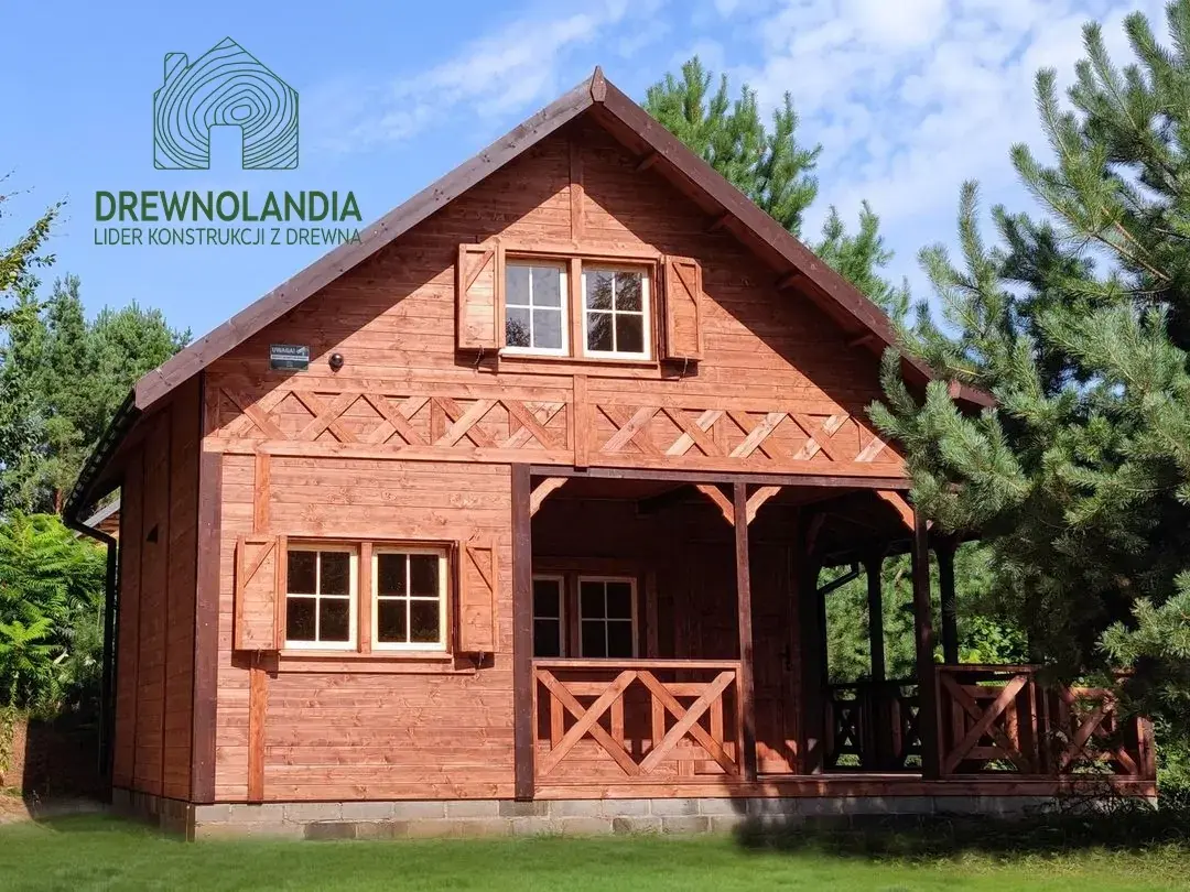 Mieszko IV Drewnolandia - nowoczesny domek drewniany całoroczny