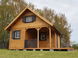 Letniskowy domek z drewna - Wiktor III, 30m²