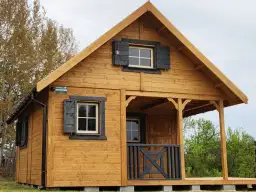 Wiktor III - domek letniskowy z tarasem, 30m²