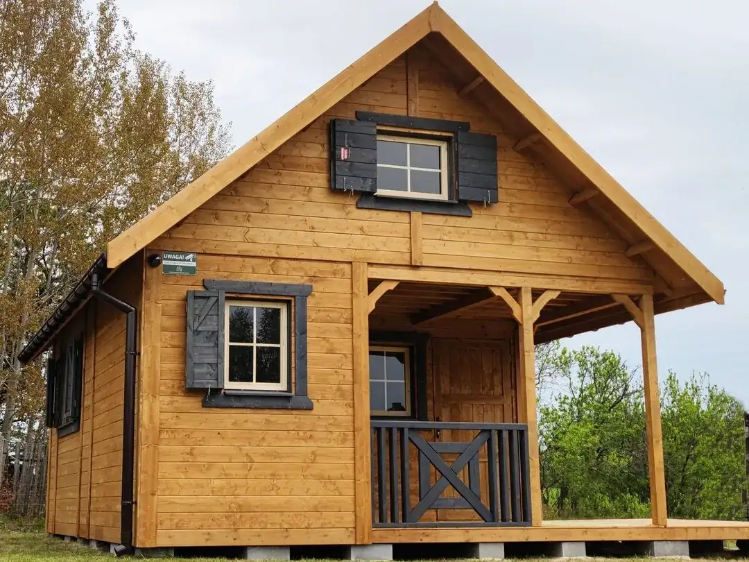 Domek drewniany Wiktor III - 5x6m 