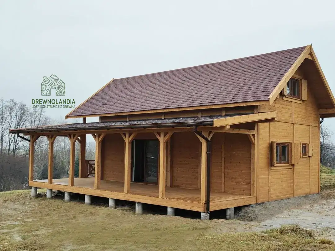 Domek rekreacyjny całoroczny CRK7 – 49,5 m²      