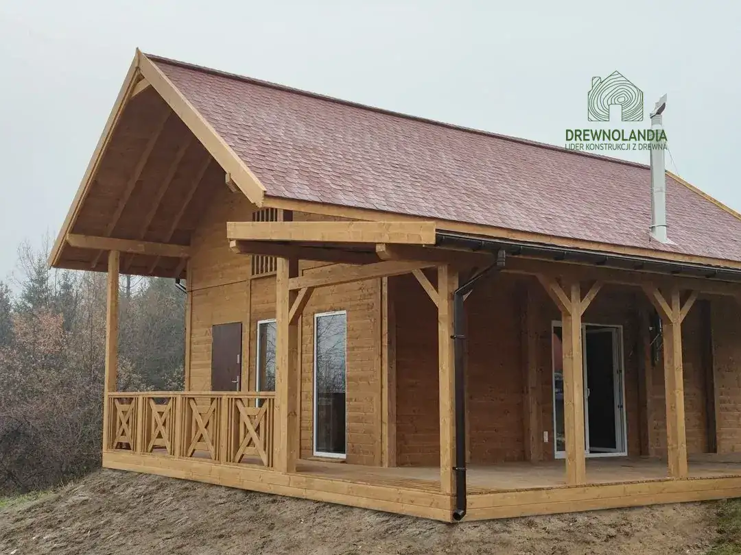 Domek rekreacyjny całoroczny CRK7 – 49,5 m²      