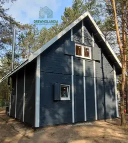 CRA13 - Domek całoroczny rekreacyjny z antresolą, idealny na działkę