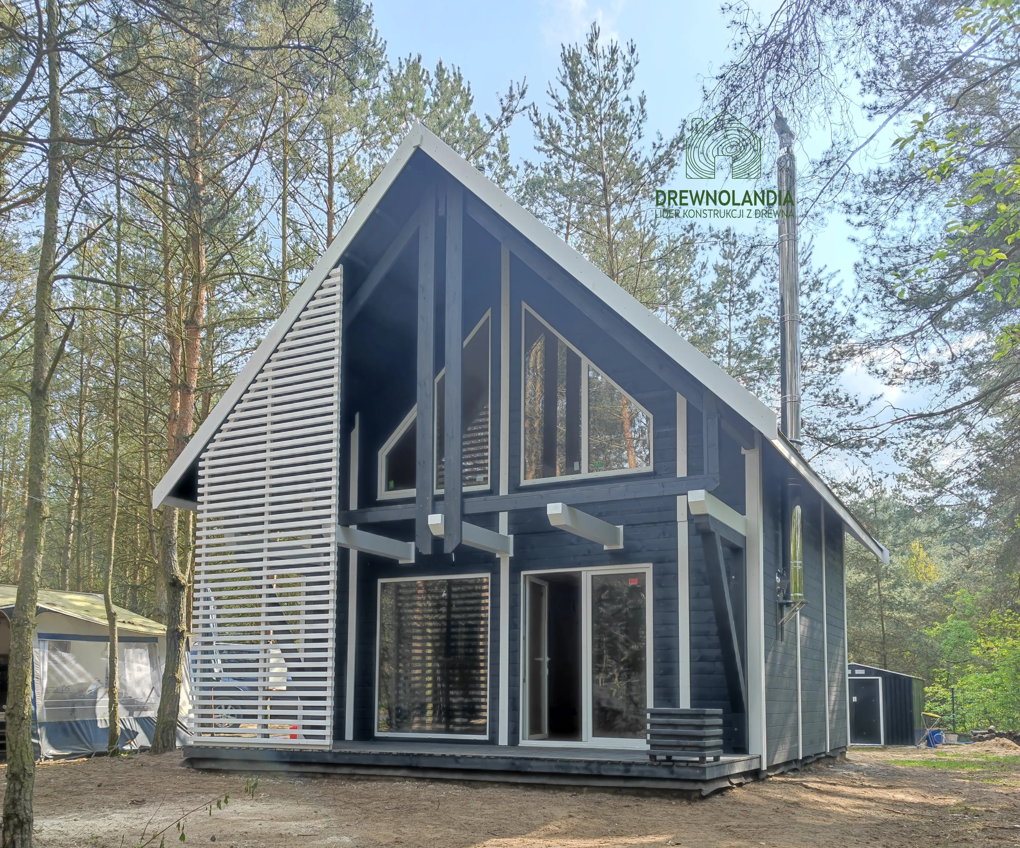 Domek rekreacyjny całoroczny CRA13 - 35m2