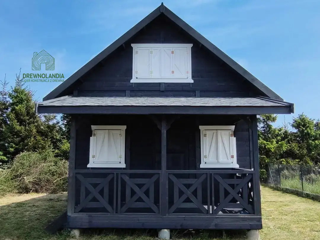 Domek Ogrodowy z tarasem Marcel II - 5x5m