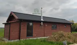 Drewniany domek CRK2 – projekt parterowy o powierzchni 48 m²