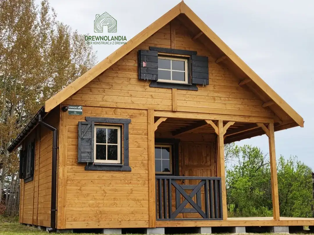 Domek mieszkalny całoroczny CRA1 PLUS - WT2021 - 25 m² 