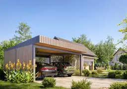 Wiata samochodowa Sara – wytrzymałe zadaszenie na samochody w nowoczesnym stylu