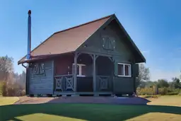 Zdjęcie domku letniskowego Wiktor II, drewniany, 25m², z tarasem