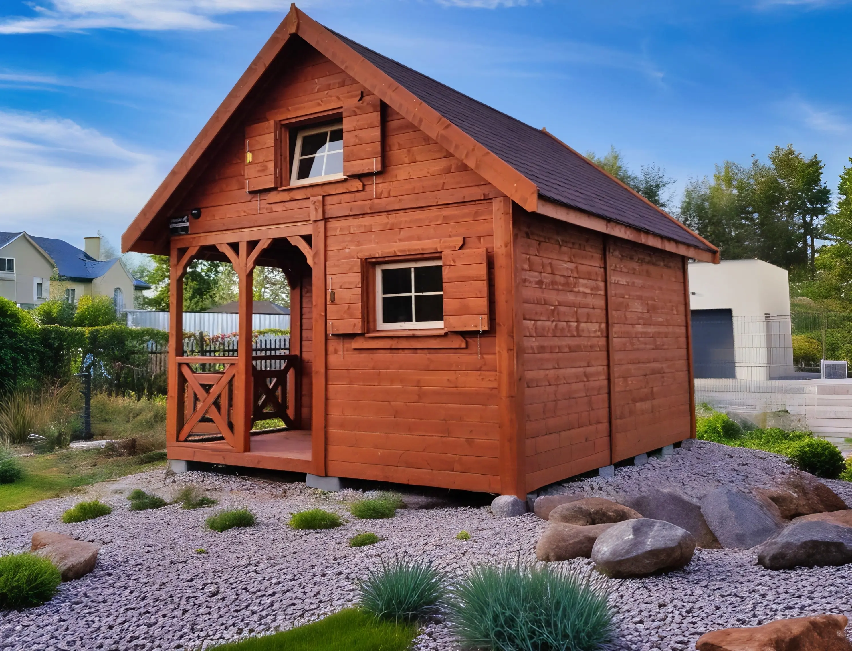 Domek na dzialke Wiktor I - 5x4m