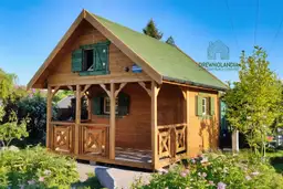 Drewniany domek "Amadeusz I", 20m2