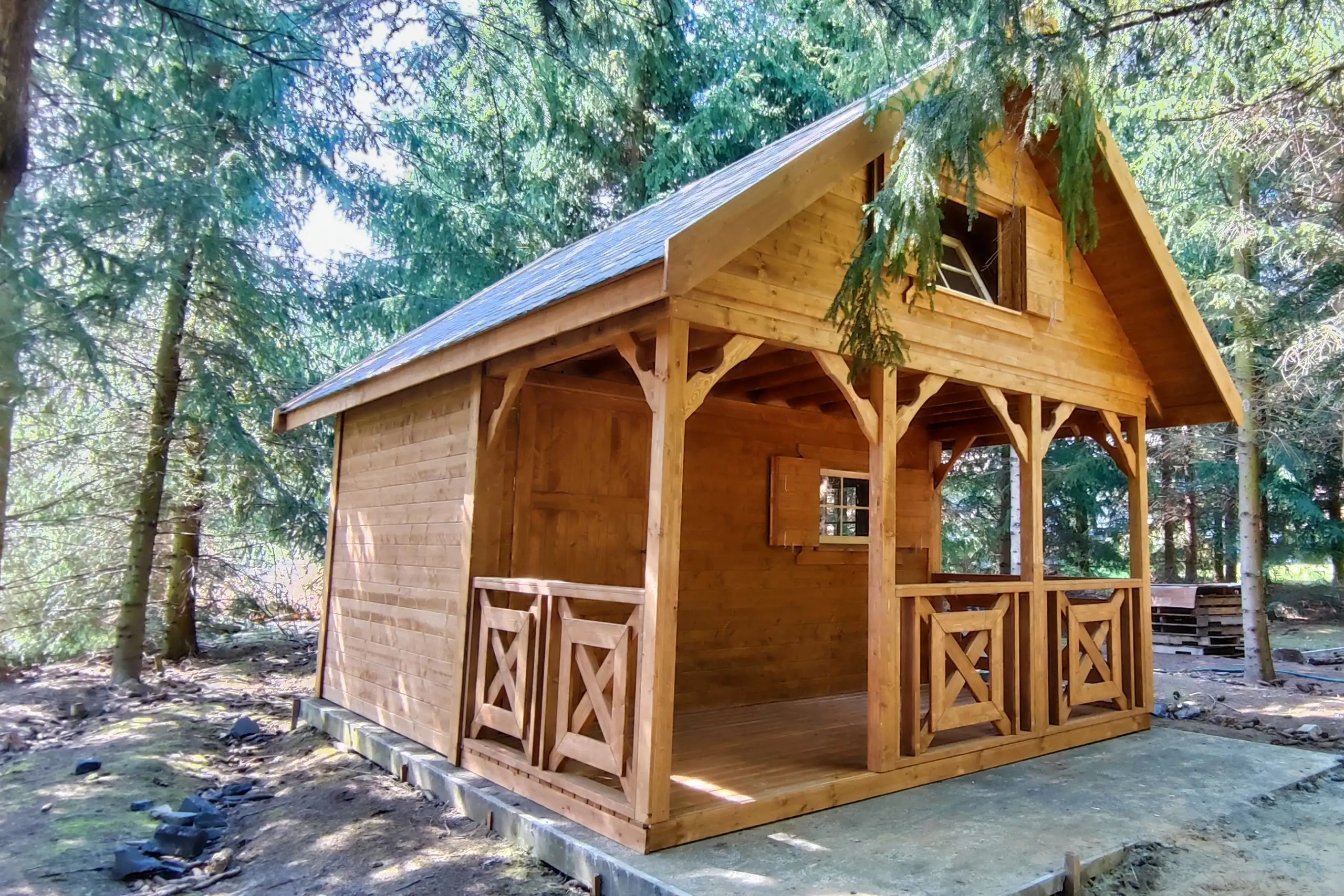 Domek Amadeusz I - 5x4m