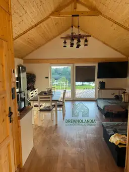 Antoni – nowoczesny domek letniskowy, drewniany, 70 m²