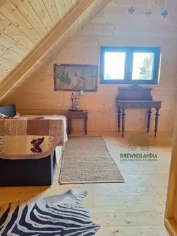 Drewniany domek CRA4 z antresolą – idealny na cały rok